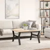 vidaXL Couchtisch-Gestell in Y-Form 80x70x43 cm Stahl Produktbild-Vorschau 3
