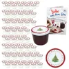 100 pots de 230 ml + couvercles TO 82 Rêve de Noël + livret Voir les images du produit 1