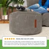 Green Bean® Indoor Sitzhocker Pouf 45x25cm EPS-Perlen Produktbild-Vorschau 3