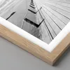 Gerahmtes Poster - Rahmen in heller Eiche - Holz Brücke Produktbild-Vorschau 2