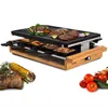 8-częściowy grill raclette | grill stołowy | patelnie | Podgląd zdjęcia produktu 1