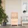 vidaXL Coffre de jardin 50x49x56,5 cm bois massif sapin Voir les images du produit 2