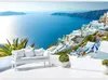 Selbstklebende Folie Fototapete - View on Santorini 343x245 Produktbild-Vorschau 5