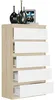 Komoda 70 cm 5 zásuvek skříňka FRAMIRE R-5 mix sonoma Náhled obrázku produktu 4