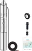 A solar water pump and its accessories are displayed against a white background. Náhľad obrázku produktu