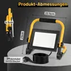 ISOISL LED Baustrahler 50W 4000lm Kaltweiß 6500K IP66 mit Produktbild-Vorschau 2