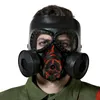 Atosa Halloweenmaske Schwarz  Schwarz One Size Produktbild-Vorschau 1