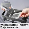DEKAZIA® półka prysznicowa bez wiercenia szara – Podgląd zdjęcia produktu 3
