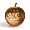 Pomme disco en verre LED 16 cm - bronze - fruit décoratif Voir les images du produit 5