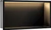 Wandeinbau-Regal Fürs Bad REA 30x60 Black Produktbild-Vorschau 1