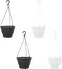 4er Set Hängeampel Blumentopf Ø 25cm Kunststoff Blumenampel Produktbild-Vorschau 1