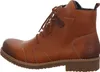 A side view of a brown leather boot. Produktbild-Vorschau