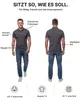 Mivaro Herren Poloshirt einfarbig – Polo Shirt aus 100 % Produktbild-Vorschau 3