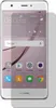 A screen protector is placed over a smartphone screen. Produktbild-Vorschau