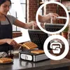 Waffeleisen Waffeltoaster Elektrogrill Wafflemaker Produktbild-Vorschau 4