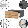 Nachttisch Hängend 2er SET - Nachttischschrank Wandmontage Produktbild-Vorschau 5