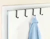 Türgarderobenhaken Schwarz matt 4er Set Produktbild-Vorschau 4