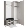 Vestiaire Ensemble de vestiaires avec patères et miroir Voir les images du produit 3