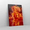 Bild auf Leinwand - Leinwandbild - Einteilig - Frau Flammen Produktbild-Vorschau 4