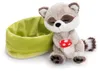 Nici Waschbär Pilz Teddybär 12 Cm   Kinder  One Size Produktbild-Vorschau 4