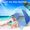 Strandmuschel, Pop-Up Strandzelt, Automatik Strandzelt für Produktbild-Vorschau 2