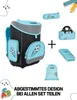 MUWO "Lil Ninja" Kinder Schulranzen Set 5tlg. | MW-352 Produktbild-Vorschau 4