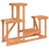 Blumenständer 90x25x73,5 cm Massivholz Tanne Produktbild-Vorschau 6