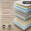Łóżko Metalowe 140x200 cm z Materacem Łóżko Gościnne Podgląd zdjęcia produktu 5
