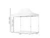 TOOLPORT 3x2m gazebo pieghevole PES, PROFESSIONAL Anteprima dell’immagine prodotto 7