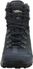 A close-up front view of a pair of dark blue winter boots. Voir les images du produit
