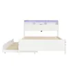 Massivholzbett mit Gästebett und LED-Beleuchtung, 120x200 Produktbild-Vorschau 8