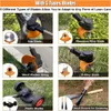 Akku-Rasentrimmer mit 2X21V Akku&Ladegerät, 26 Klingen, Produktbild-Vorschau 4