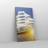 Bild auf Leinwand - Leinwandbild - Yacht Meer Welle - Produktbild-Vorschau 4