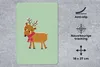 MuchoWow® Mauspad Mousepad Rentier - Weihnachten - Winter - Produktbild-Vorschau 2