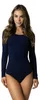 Alkato Damen Langarm Body Baumwolle Bodysuit mit Produktbild-Vorschau 1