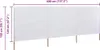 A white windbreak fabric with measurement indicators. Voir les images du produit