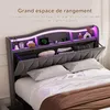 INONEFT Stauraumbett 140x200cm, Bett mit Stauraum, 4 Produktbild-Vorschau 6