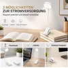 Leselampe Buch Klemme Aufladbar 3 Farbtemperatur Dimmbar Produktbild-Vorschau 4