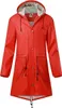 SWAMPLAND giacca da pioggia da donna rossa XS Anteprima dell’immagine prodotto 1