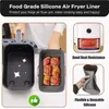 INF Récipients pour friteuse à air avec gants de cuisine en Voir les images du produit 5