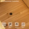 FCH Hochbeet Blumenkasten mit Rankhilfe Ablauflöchern, Produktbild-Vorschau 7