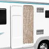 vidaXL Fliegenvorhang Beige und Dunkelbraun 56x200 cm Produktbild-Vorschau 2