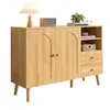 Merax Sideboard mit gewölbten Türen, Kommode mit 2 Produktbild-Vorschau 9