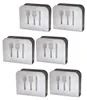 6er Set - Serviettenhalter aus Edelstahl | Serviettenablage Produktbild-Vorschau 1