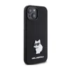 Karl Lagerfeld Silikon Choupette Metall Pin - iPhone 15 Produktbild-Vorschau 4
