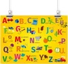 Kinder Lernposter ABC - Größe: DIN A3 - 420 x 297 mm Produktbild-Vorschau 2