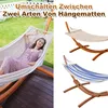 HOMAVO Hängematte mit Gestell, Mit 2 Hängematte, 200kg Produktbild-Vorschau 2