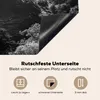 KitchenYeah© Herdabdeckplatte Sonne - Schwarz - Weiß - Produktbild-Vorschau 5