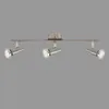 LED Deckenleuchte 3 dreh- & schwenkbar inkl. GU10 3W nickel Produktbild-Vorschau 2
