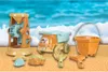 Strandspielzeugset für Kinder - 9 Teile - Sandkübel - Produktbild-Vorschau 5